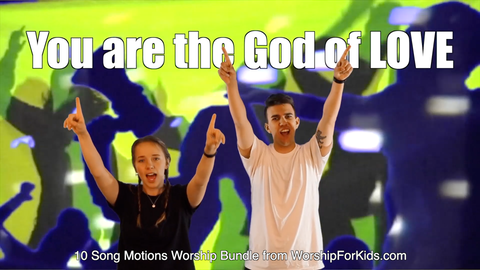 10 song WorshipForKids Motions MPEG BUNDLE (Digital Download)